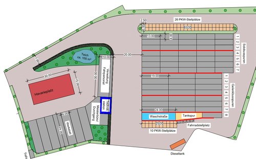 Betriebshof Schweinfurt_Lageplan