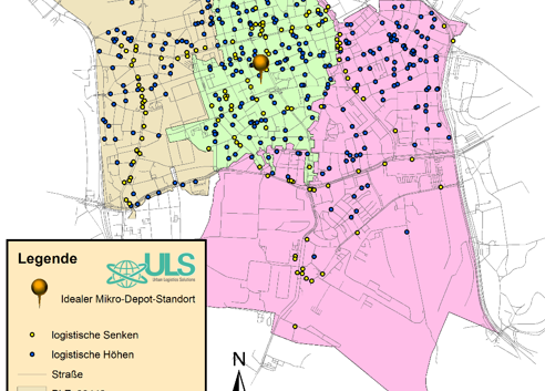 Commissioned with feasibility study for sustainable urban logistics in Marburg