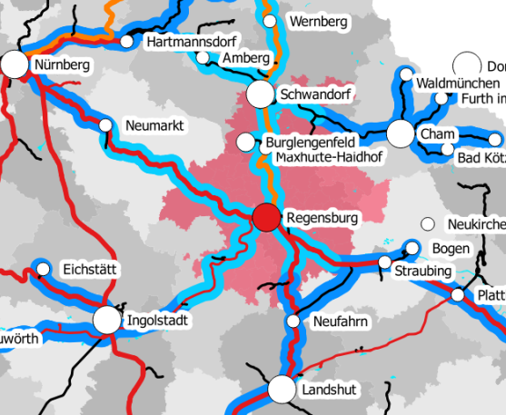 S-Bahn-Region Regensburg