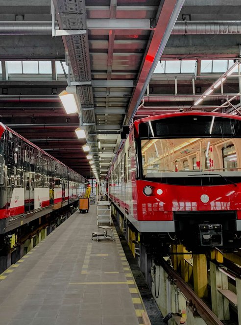 Umbau U-Bahn Werkstatt Nürnberg