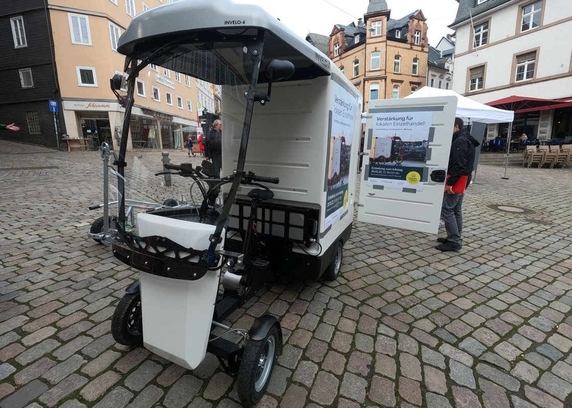Environmentally friendly parcel logistics – Pilot trial of the micro-hub concept in Marburg